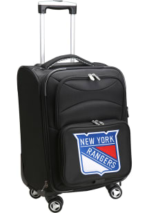 New York Rangers Black 20 Softsided Spinner Luggage