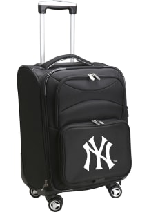 New York Yankees Black 20 Softsided Spinner Luggage