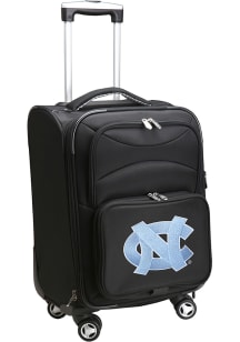 North Carolina Tar Heels Black 20 Softsided Spinner Luggage