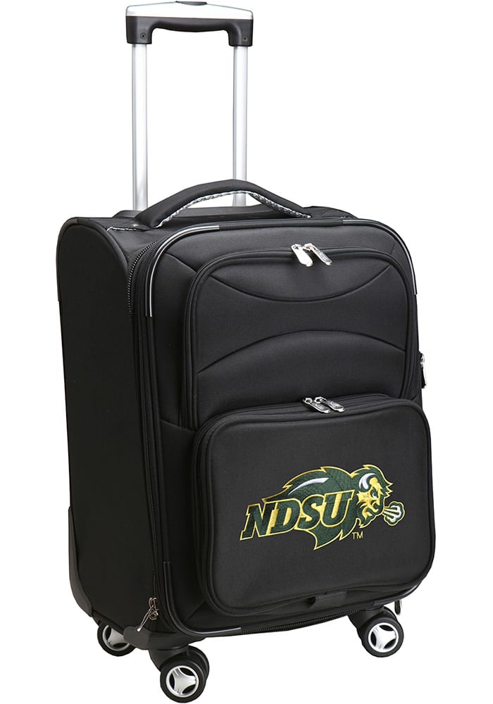 North Dakota State Bison Black 20 Softsided Spinner Luggage