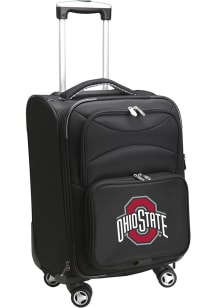 Ohio State Buckeyes Black 20 Softsided Spinner Luggage