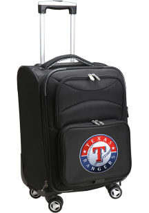 Texas Rangers Black 20 Softsided Spinner Luggage