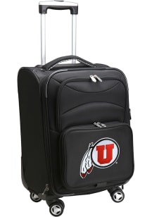 Utah Utes Black 20 Softsided Spinner Luggage