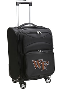 Wake Forest Demon Deacons Black 20 Softsided Spinner Luggage