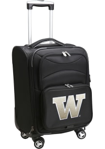Washington Huskies Black 20 Softsided Spinner Luggage