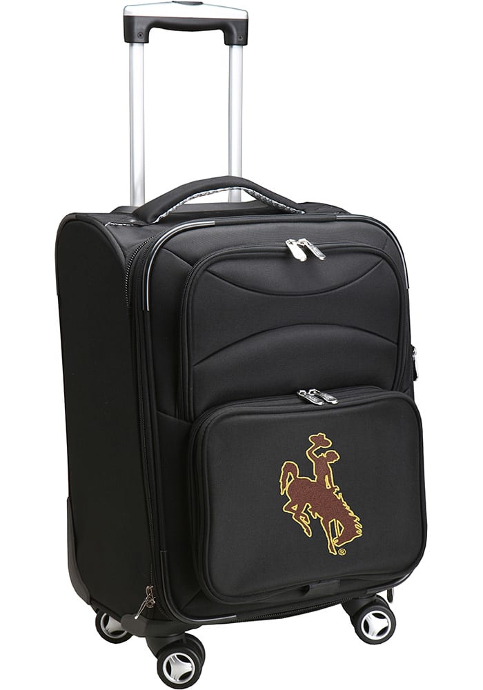 Wyoming Cowboys Black 20 Softsided Spinner Luggage