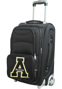 Appalachian State Mountaineers Black 20 Softsided Rolling Luggage