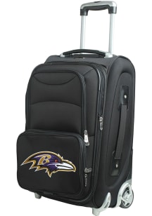 Baltimore Ravens Black 20 Softsided Rolling Luggage