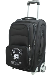 Brooklyn Nets Black 20 Softsided Rolling Luggage