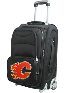 Calgary Flames Black 20 Softsided Rolling Luggage