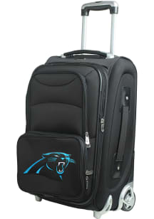 Carolina Panthers Black 20 Softsided Rolling Luggage