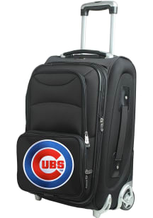 Chicago Cubs Black 20 Softsided Rolling Luggage