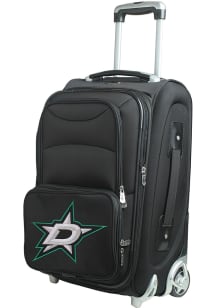 Dallas Stars Black 20 Softsided Rolling Luggage