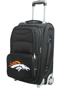 Denver Broncos Black 20 Softsided Rolling Luggage