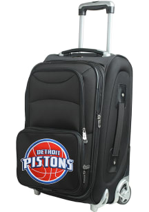 Detroit Pistons Black 20 Softsided Rolling Luggage