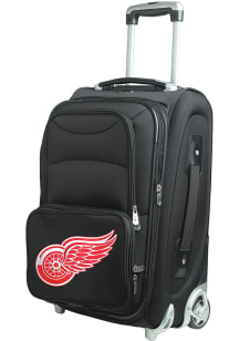 Detroit Red Wings Black 20 Softsided Rolling Luggage
