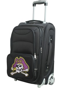 East Carolina Pirates Black 20 Softsided Rolling Luggage