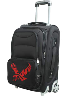 Eastern Washington Eagles Black 20 Softsided Rolling Luggage
