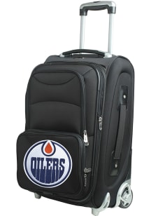 Edmonton Oilers Black 20 Softsided Rolling Luggage