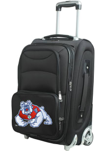 Fresno State Bulldogs Black 20 Softsided Rolling Luggage