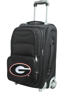 Georgia Bulldogs Black 20 Softsided Rolling Luggage