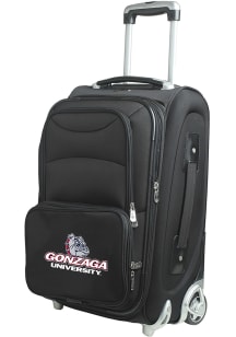 Gonzaga Bulldogs Black 20 Softsided Rolling Luggage
