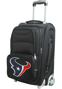 Houston Texans Black 20 Softsided Rolling Luggage