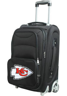 Kansas City Chiefs Black 20 Softsided Rolling Luggage