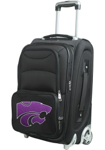 K-State Wildcats Black 20 Softsided Rolling Luggage