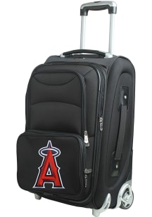 Los Angeles Angels Black 20 Softsided Rolling Luggage