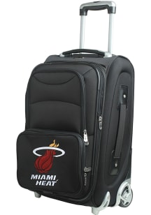Miami Heat Black 20 Softsided Rolling Luggage