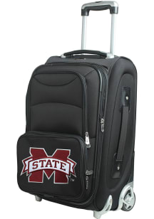 Mississippi State Bulldogs Black 20 Softsided Rolling Luggage