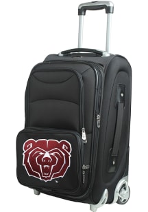 Missouri State Bears Black 20 Softsided Rolling Luggage