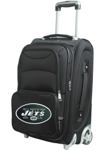 New York Jets Black 20 Softsided Rolling Luggage