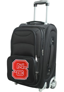 NC State Wolfpack Black 20 Softsided Rolling Luggage