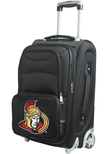 Ottawa Senators Black 20 Softsided Rolling Luggage