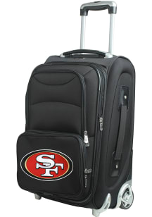 San Francisco 49ers Black 20 Softsided Rolling Luggage