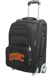 USC Trojans Black 20 Softsided Rolling Luggage