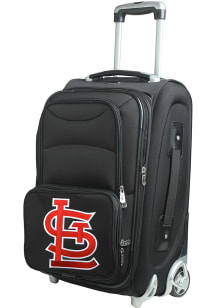 St Louis Cardinals Black 20 Softsided Rolling Luggage