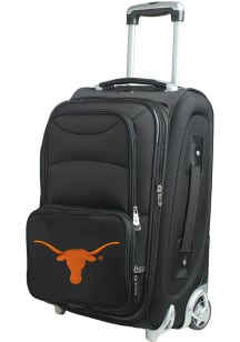 Texas Longhorns Black 20 Softsided Rolling Luggage