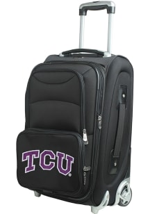 TCU Horned Frogs Black 20 Softsided Rolling Luggage