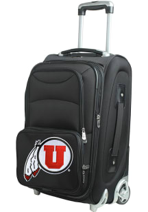 Utah Utes Black 20 Softsided Rolling Luggage