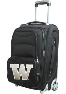 Washington Huskies Black 20 Softsided Rolling Luggage