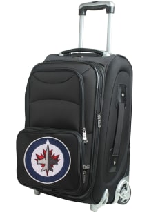 Winnipeg Jets Black 20 Softsided Rolling Luggage