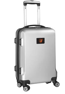 Baltimore Orioles Silver 20 Hard Shell Carry On Luggage