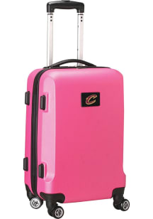 Cleveland Cavaliers Pink 20 Hard Shell Carry On Luggage