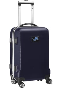Detroit Lions Navy Blue 20 Hard Shell Carry On Luggage