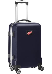 Detroit Red Wings Navy Blue 20 Hard Shell Carry On Luggage