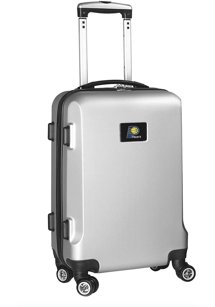 Indiana Pacers Silver 20 Hard Shell Carry On Luggage