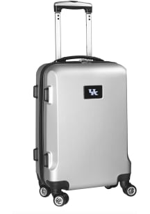 Kentucky Wildcats Silver 20 Hard Shell Carry On Luggage